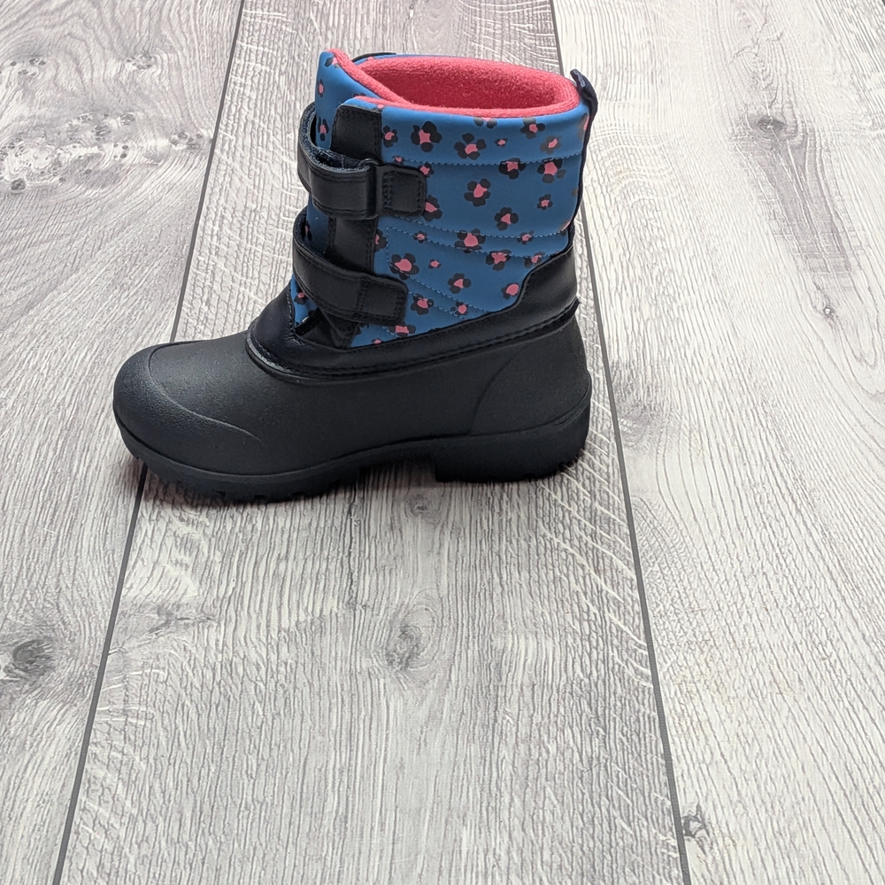 Carter's Kids Pink, Blue & Black Winter Boots - Size 2